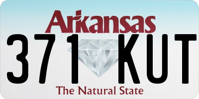 AR license plate 371KUT