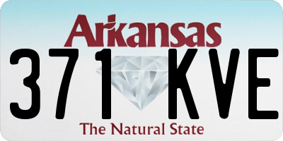 AR license plate 371KVE
