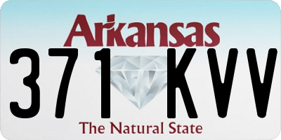 AR license plate 371KVV