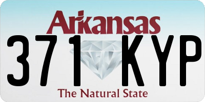 AR license plate 371KYP
