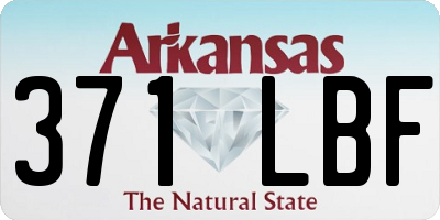 AR license plate 371LBF