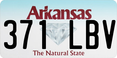 AR license plate 371LBV