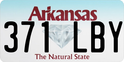 AR license plate 371LBY