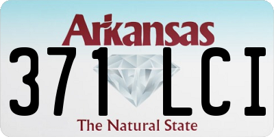 AR license plate 371LCI