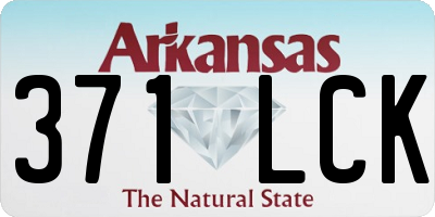 AR license plate 371LCK