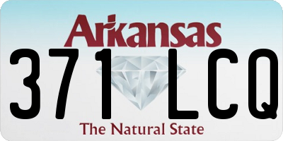 AR license plate 371LCQ