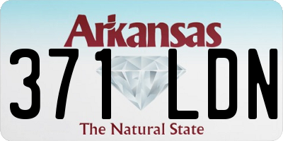 AR license plate 371LDN