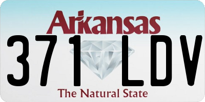 AR license plate 371LDV