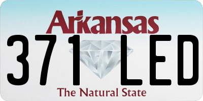 AR license plate 371LED