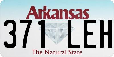 AR license plate 371LEH