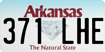 AR license plate 371LHE