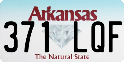 AR license plate 371LQF