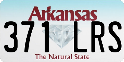 AR license plate 371LRS