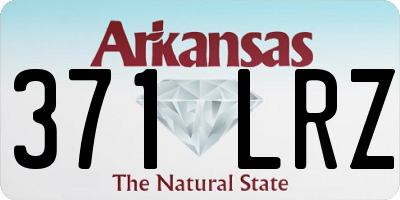 AR license plate 371LRZ