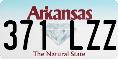 AR license plate 371LZZ