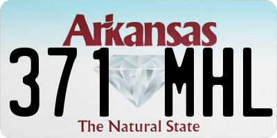 AR license plate 371MHL