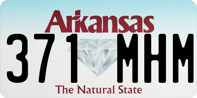 AR license plate 371MHM