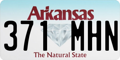 AR license plate 371MHN