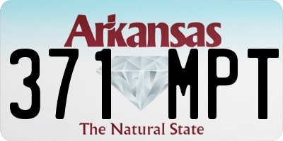 AR license plate 371MPT