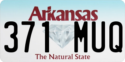 AR license plate 371MUQ