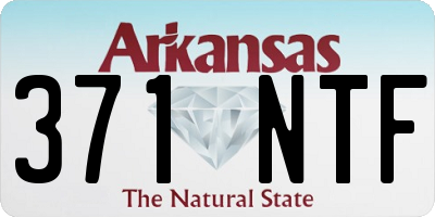 AR license plate 371NTF