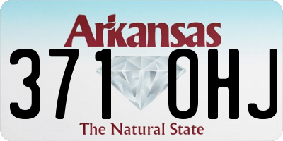 AR license plate 371OHJ