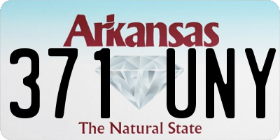 AR license plate 371UNY