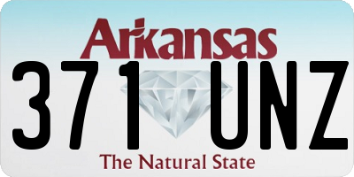 AR license plate 371UNZ