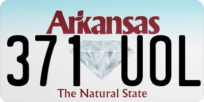 AR license plate 371UOL