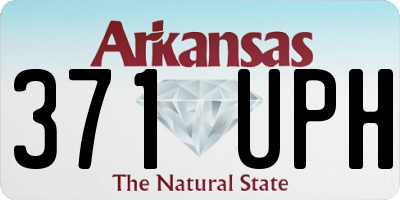 AR license plate 371UPH