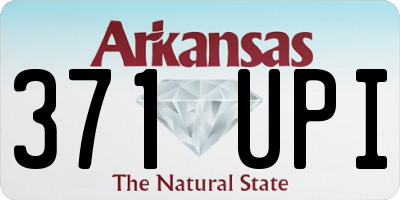 AR license plate 371UPI