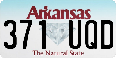 AR license plate 371UQD