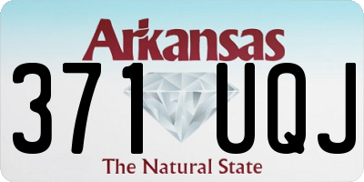 AR license plate 371UQJ