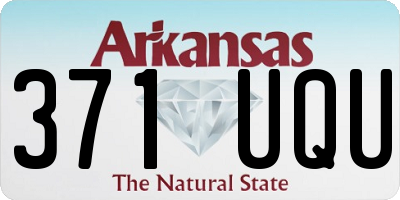 AR license plate 371UQU
