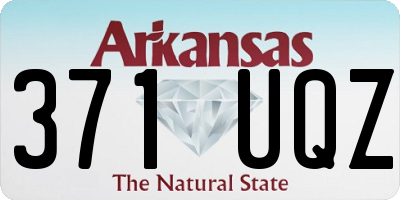 AR license plate 371UQZ