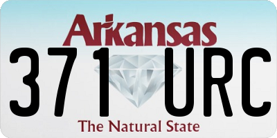 AR license plate 371URC