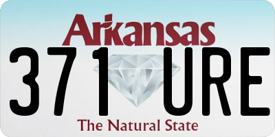 AR license plate 371URE