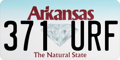 AR license plate 371URF