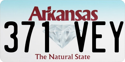 AR license plate 371VEY
