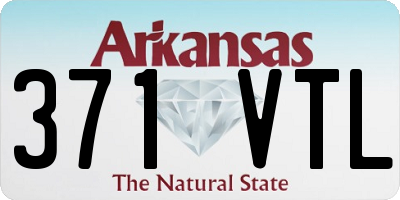 AR license plate 371VTL