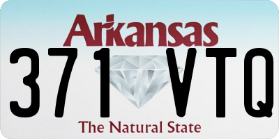 AR license plate 371VTQ