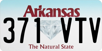 AR license plate 371VTV