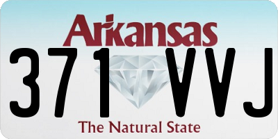 AR license plate 371VVJ