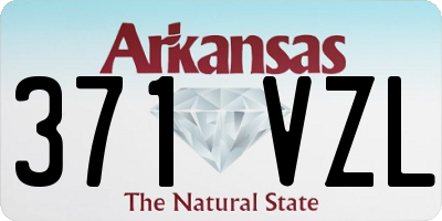 AR license plate 371VZL
