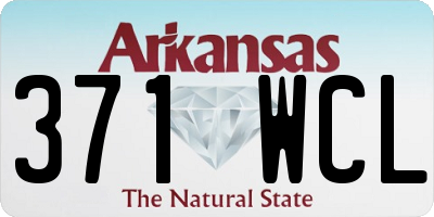 AR license plate 371WCL