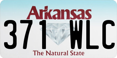 AR license plate 371WLC