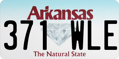 AR license plate 371WLE
