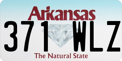 AR license plate 371WLZ