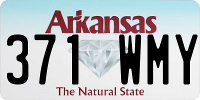 AR license plate 371WMY