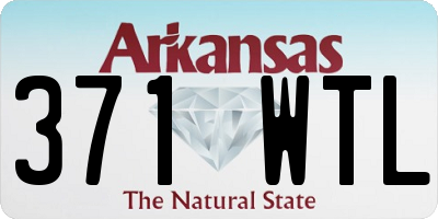 AR license plate 371WTL